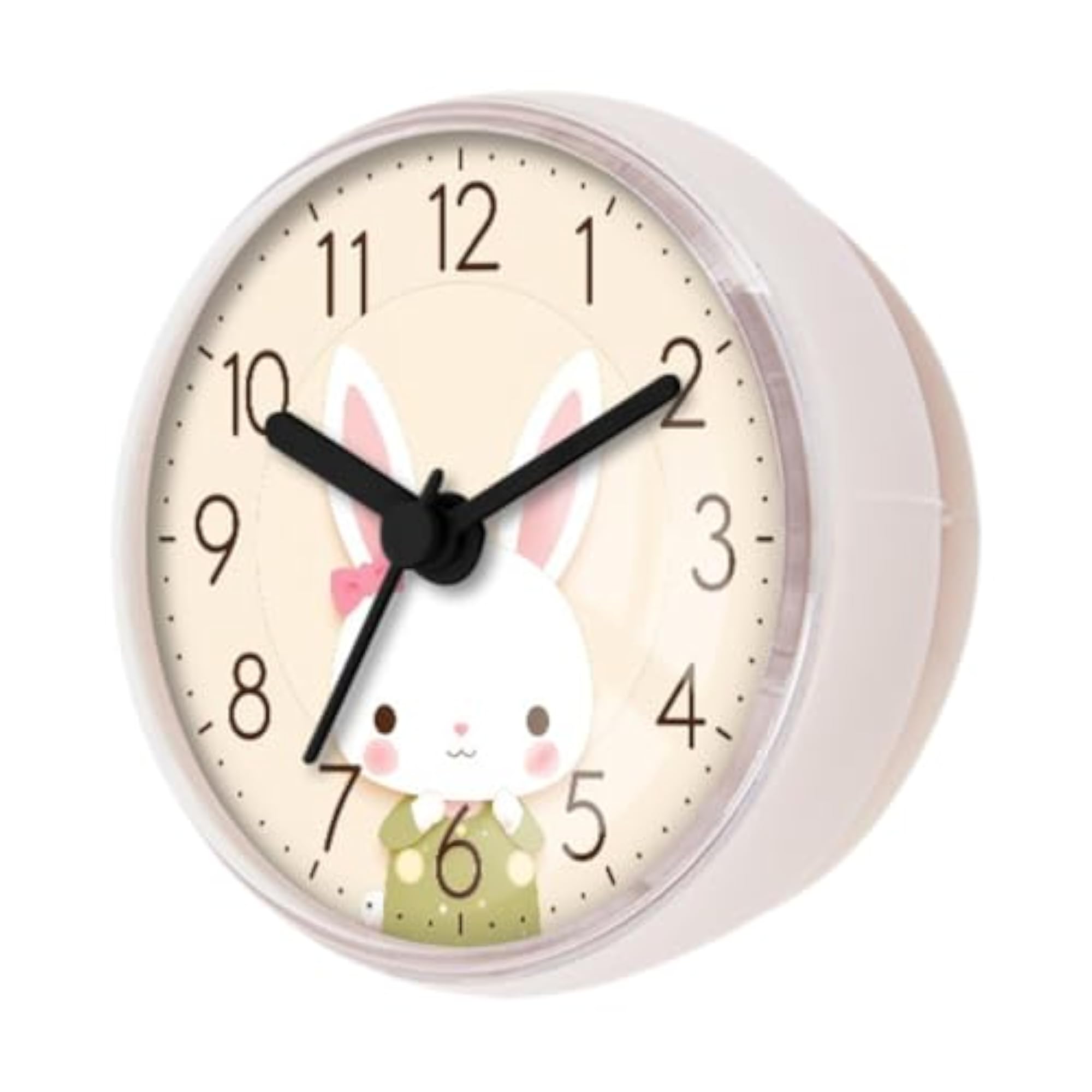 Shower Wall Clock Waterproof for Kitchen Mirror